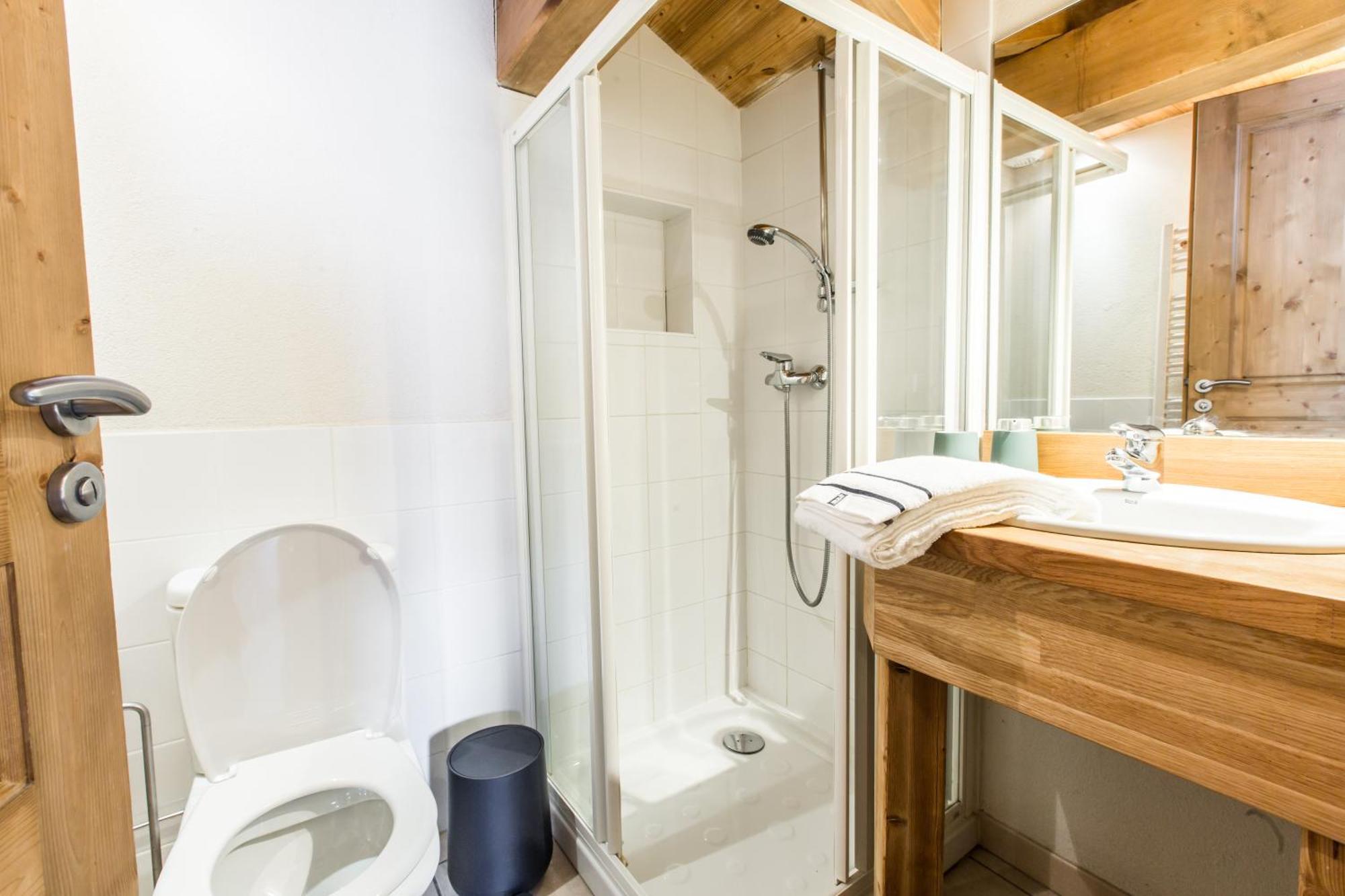Residence La Chaumiere Les Gets Rom bilde